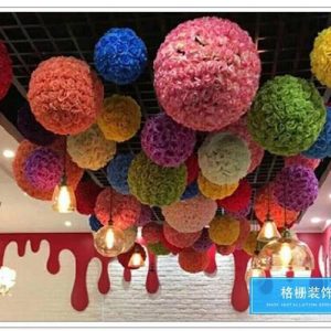 集成吊顶配件材料加厚吊顶葡萄架铝格栅室内展厅顶部超市格子房间