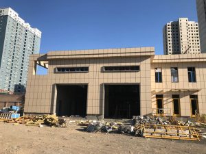 大湾南路公交首末站工程竣工简报